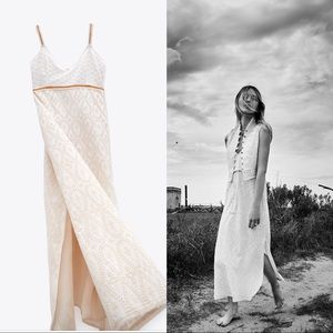 Zara limited edition strappy dress